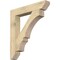 Ekena Millwork Balboa Slat Rough Sawn Bracket, Douglas Fir, 6"W x 38"D x 42"H BKT06X38X42BOA06RDF - alternate 1